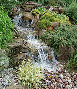 Pondless water features